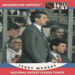 Terry Murray - 1990 Pro Set NHL Coach Hockey Card